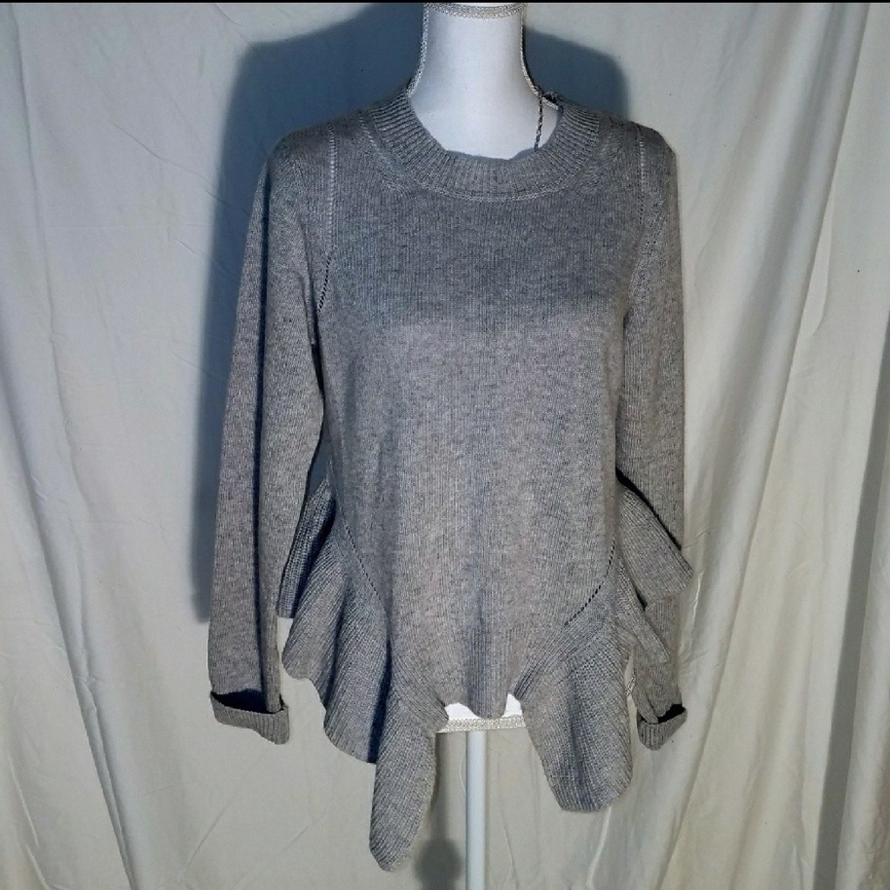 Silvia Novelli Gray Sweater NWT Made in Italy